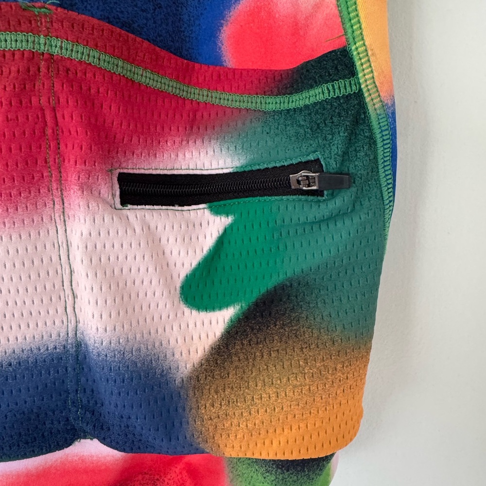 Brain Dead Colorful Floral Women’s Cycling Jersey Large - Picture 5 of 7